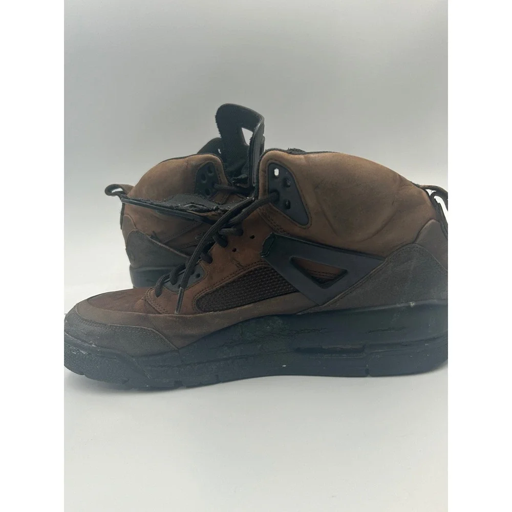 Jordan Spizike Winterized Boot Dark Cinder Brown Black 375356-201 Mens High Top